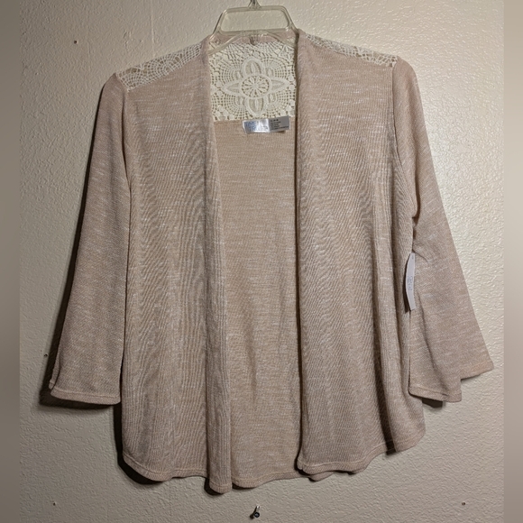 Time And Tru Nwt Women's Beige Sweater Size Xl - Picture 2 of 8